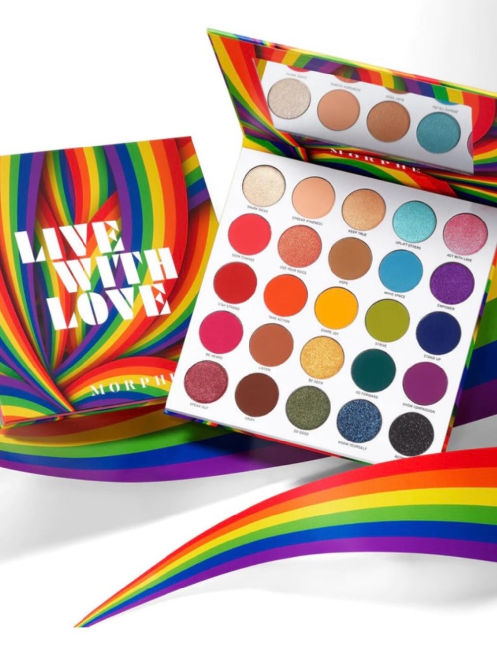 Morphe
 Live With Love Artistry Palette